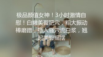 极品颜值女神！3小时激情自慰！白嫩美臀肥穴，粗大振动棒磨蹭，插入骚穴流白浆，翘起美臀摇摆