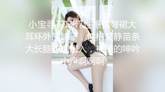 小宝寻花1米7性感包臀裙大耳环外围妹子，性格文静苗条大长腿骑乘侧入，被操的呻吟小声啊啊啊